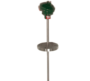 WZP2-431固定法蘭防水雙支裝配式熱電阻