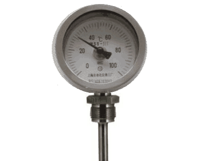 WSS-311可動(dòng)外螺紋徑向雙金屬溫度計(jì)