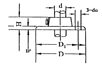 化工用熱電偶、熱電阻活動(dòng)法蘭圖片尺寸