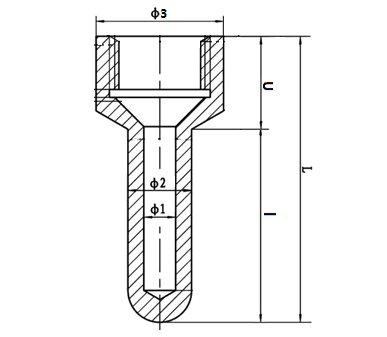 焊接式溫度計套管安裝圖片