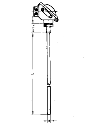 WREK-181無固定鎧裝熱電偶安裝圖片
