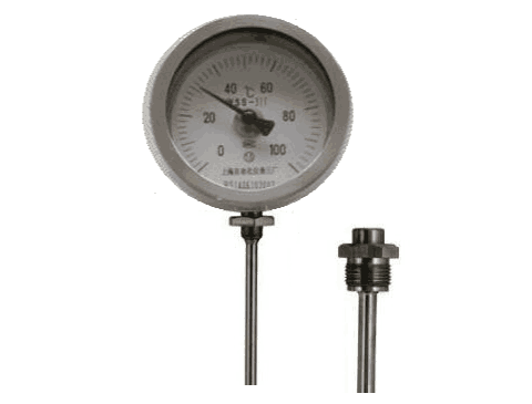 WSS-371可動(dòng)外螺紋萬(wàn)向抽芯式雙金屬溫度計(jì)