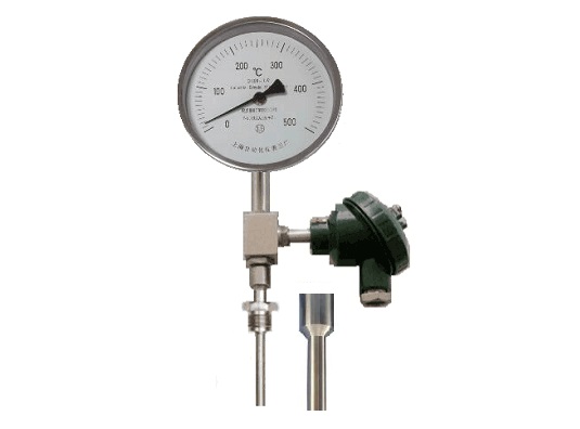 WSSP-571焊接抽芯式萬向一體化雙金屬溫度計(jì)